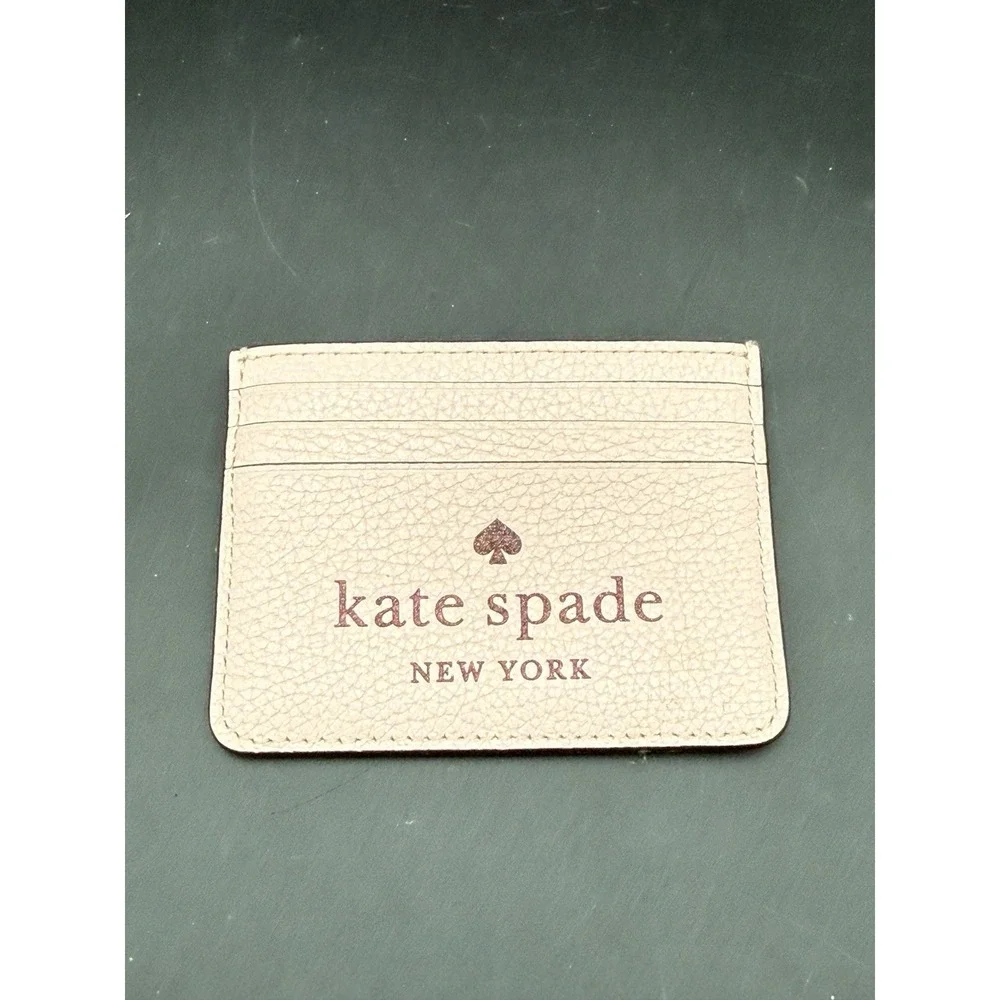 100% Authentic KATE SPADE‎ Small Slim Card Holder K4706 (MSRP $109)